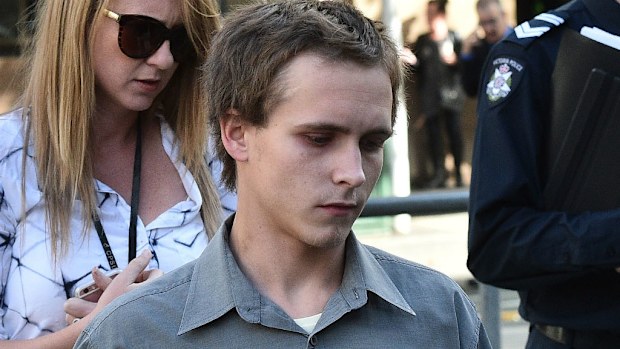 Caleb Jakobsson will remain on bail after appearing in court earlier today. (Julian Smith/AAP)