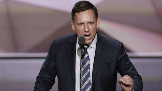 Peter Thiel. (AAP)