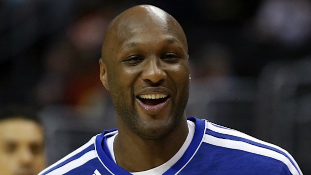 Lamar Odom appears to be on the road to recovery. (AAP)