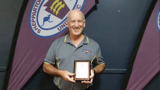 Greg Sidebottom was awarded a life membership from the Shepparton/Youth Club United. (@SHEPPUNITEDCC)