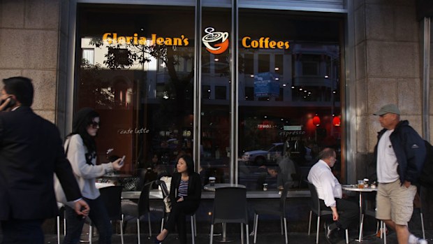 A Gloria Jean's Coffees franchise in Sydney. (AAP)