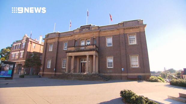 The incident took place at a dance party at Marrickville Town Hall. (9NEWS) 