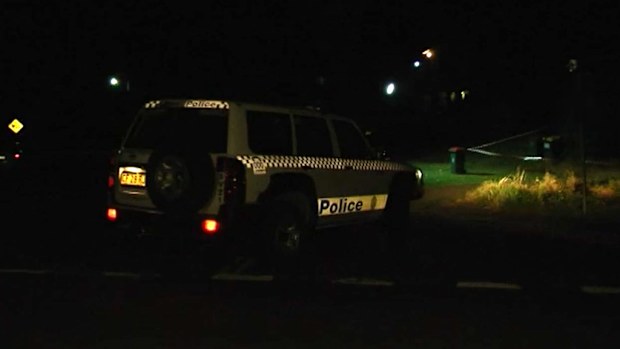 Emergency services at the property in Lake Tabourie. (9NEWS)