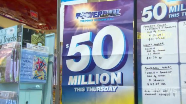 A person in Western Australian has won the $50m Powerball draw. (9NEWS)