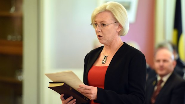 Queensland Agriculture Minister Leanne Donaldson has resigned from cabinet. (AAP)