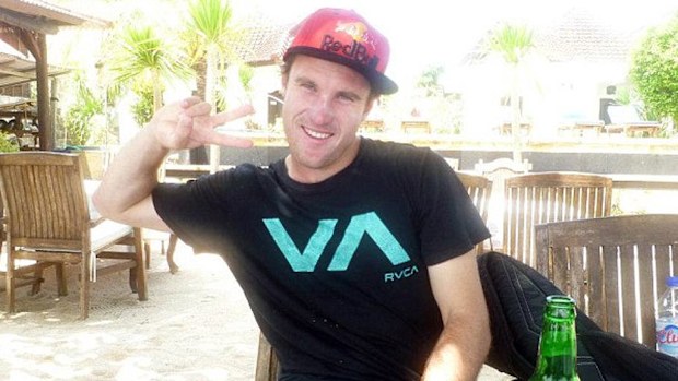 Shark attack victim Sean Pollard.