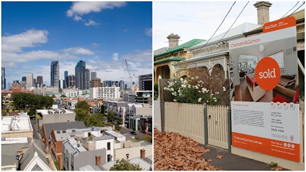 Melbourne's house prices have increased by five percent in the last quarter. (AAP)