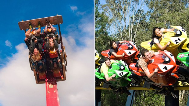 Two of Dreamworld's 'Big Nine' thrill rides have reopened today. (Dreamworld)