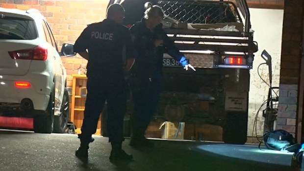 A teenage was found nearby. (9NEWS)