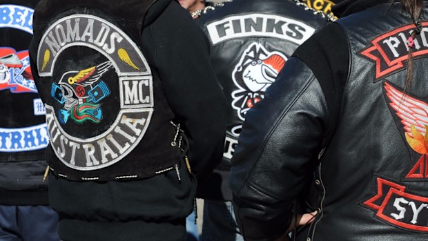 Bikies will be banned from wearing gang-branded clothing in Queensland. (AAP)