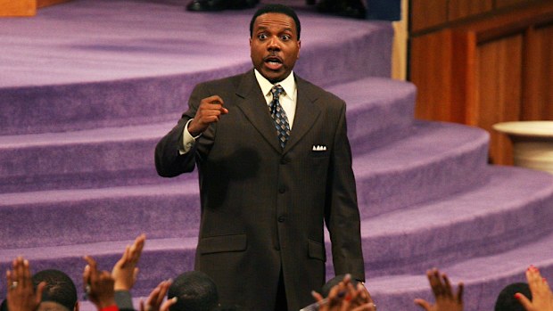 Reverend Creflo Dollar. (AAP)