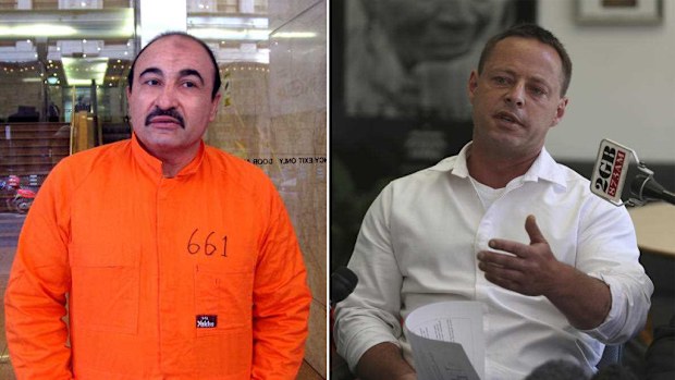 Guantanamo Bay inmates Mamdouh Habib and David Hicks. (AAP)