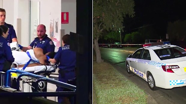 The man's injuries required surgery. (9NEWS)