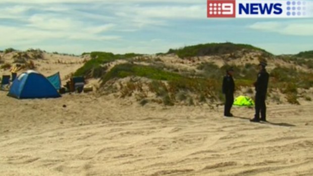 The man is accused of attacking two women at Salt Creek in February. (9NEWS)