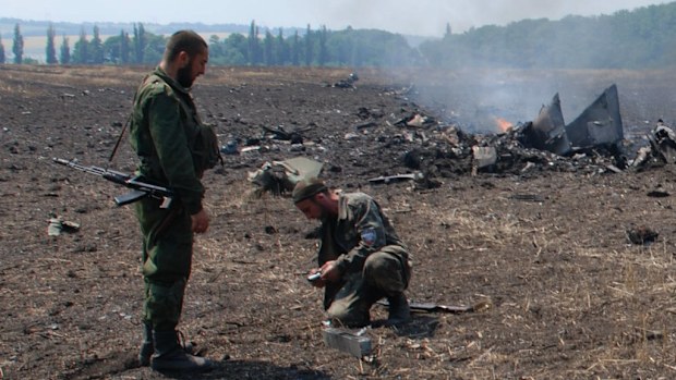 Two Ukrainian military Sukhoi-25 fighters have been shot down in the east. (AAP)
