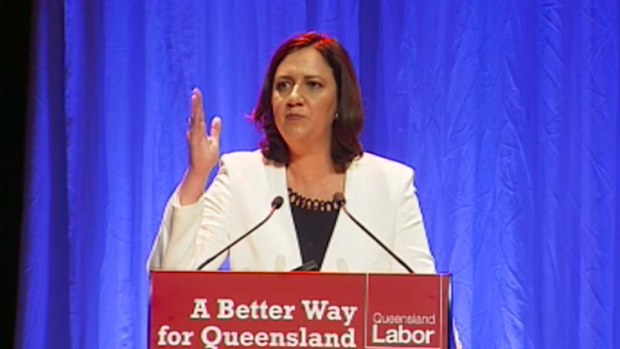 Queensland opposition leader Annastacia Palaszczuk.