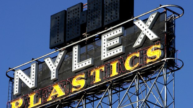Melbourne's iconic Nylex clock. (AAP)