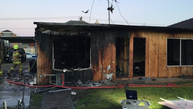 An elderly couple have escaped a damaging fire in St Albans. (MFB)