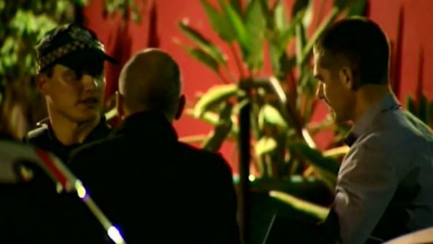 Two men armed with a machete and a hammer took cash from a pub on the Gold Coast. (9NEWS)