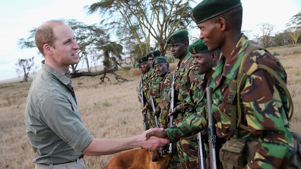 Prince William in Africa