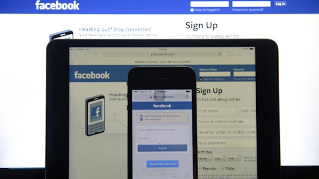 Facebook. (AAP file image)