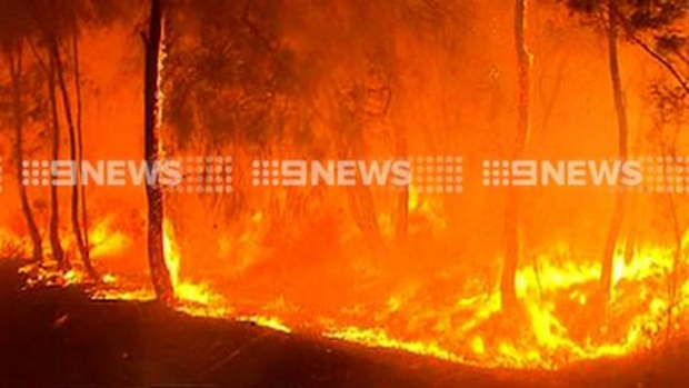 A blaze at Northcliffe could be Western Australia's worst in decades. (9NEWS)