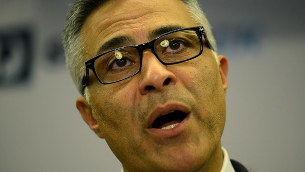Pauline Hanson's attack on Ahmed Fahour has been labelled a 'racist witch-hunt'. (AAP)