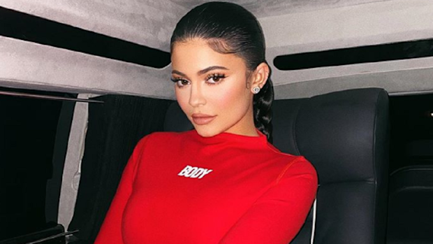 Kylie Jenner red dress