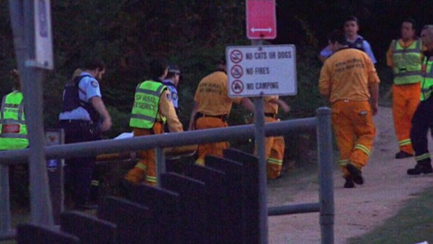 A number of people at the scene and paramedics performed CPR on the man, but he was unable to be revived. (9NEWS)