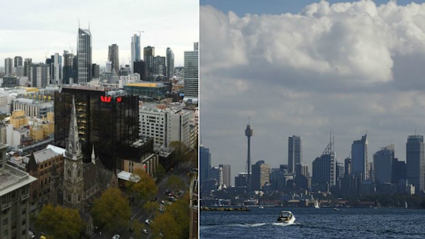 Melbourne and Sydney's house prices are on the incline. (AAP)