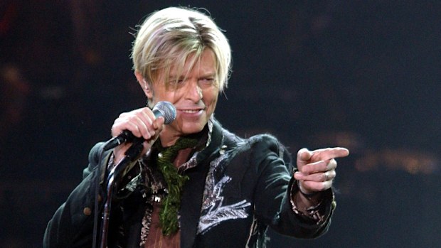 David Bowie. (AAP)