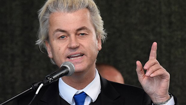 Dutch MP Geert Wilders. (AAP)