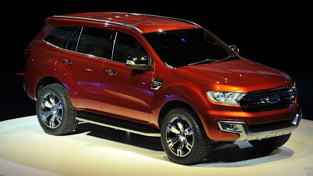 The Ford Everest. (AAP)