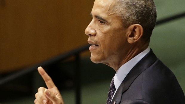 US President Barack Obama has called for international cooperation in the US led fight against terrorist group ISIL. (AAP)