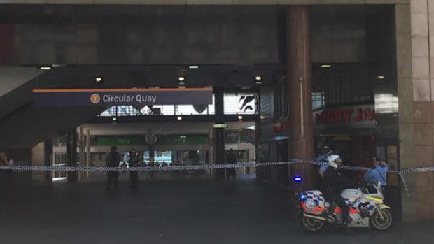 Circular Quay station has been evacuated. (Twitter/@mattyman225)