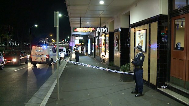 The manager of the Keighery Hotel in Auburn is in hospital after being assaulted outside the venue. (9NEWS)