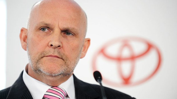 Toyota Australia president David Buttner. (AAP)