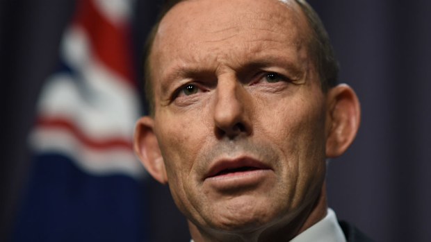 Tony Abbott. (AAP)