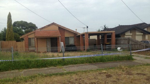 The man was shot inside this house. (Neary Ty/9NEWS)