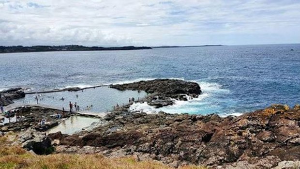 The Kiama rockpool. (Instagram: @xploreoz_)