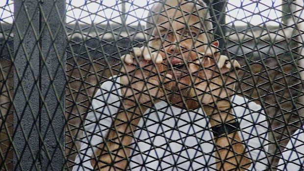Jailed Australian journalist Peter Greste. (AAP)