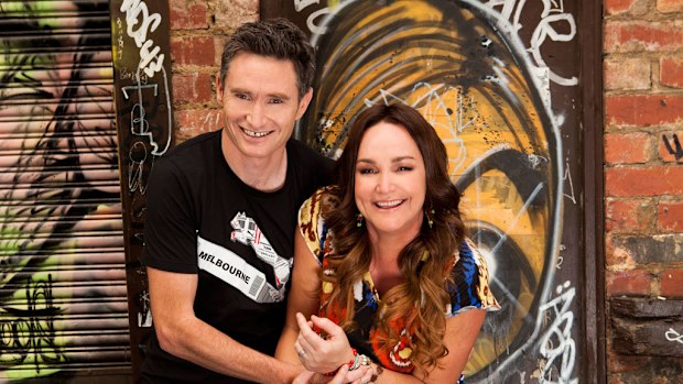 Former Nova hosts Dave Hughes and Kate Langbroek are set to join ARN in 2015. (AAP)
