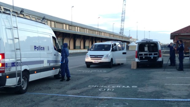 A man has been found dead near Fremantle's E-Shed markets. (9NEWS)