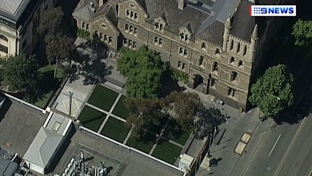 Several buildings at RMIT University have been evacuated. (9NEWS)