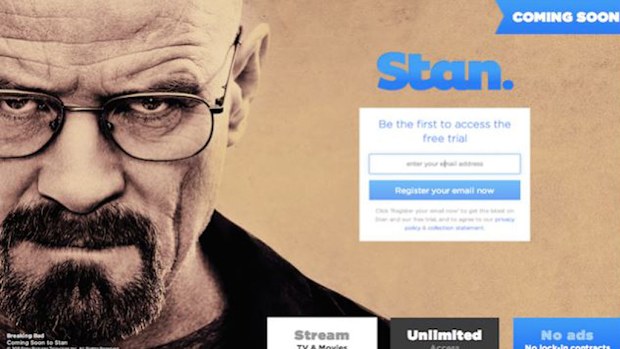 Nine Entertainment Co and Fairfax Media’s joint-venture TV and movie streaming service Stan. (Supplied)