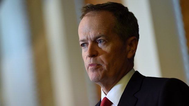 Opposition leader Bill Shorten.
