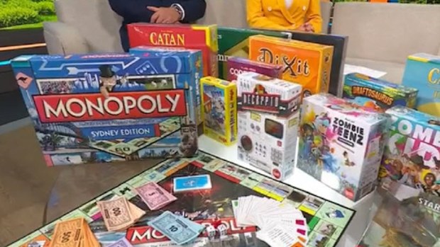 Today Show board games segment for school holidays