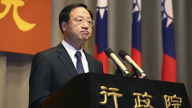 Taiwan Premier Jiang Yi-huah has announced he will step down. (AAP)