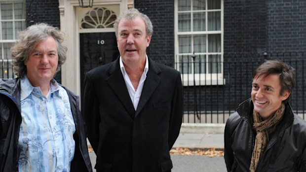 Former Top Gear hosts Jeremy Clarkson, Richard Hammond and James May have signed up for a new show with Amazon. (Supplied)