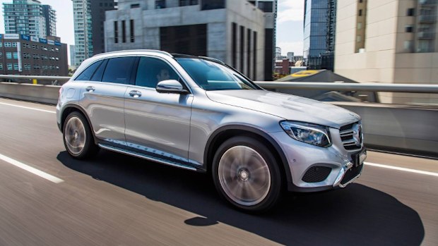 Mercedez-Benz is recalling several models, including the GLC class SUV. (AAP)